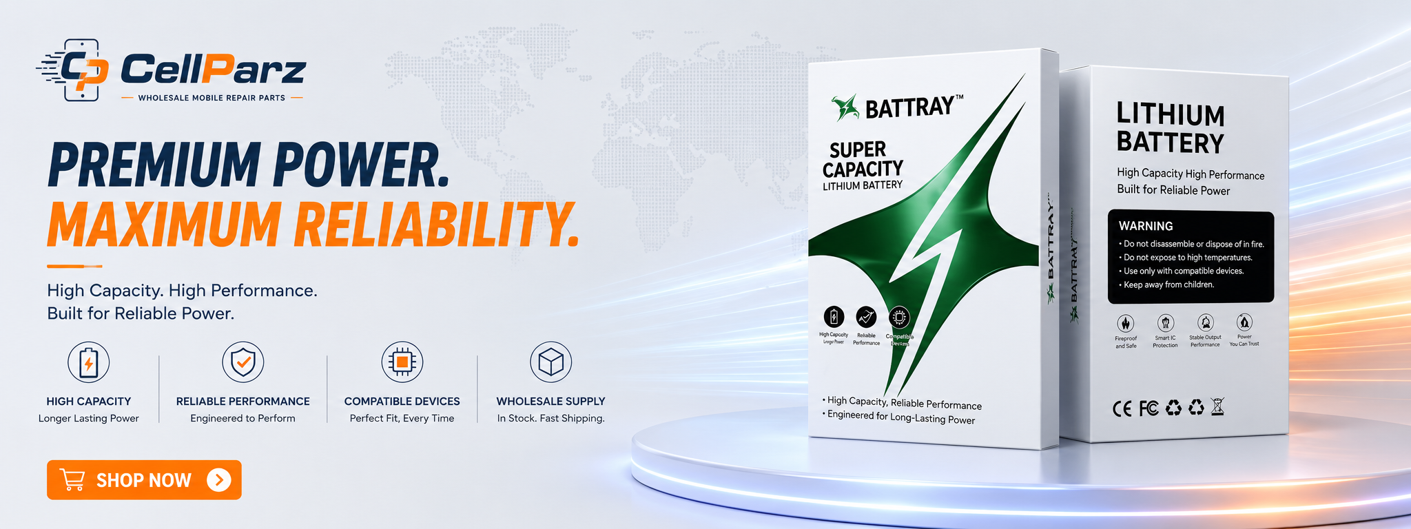 BattRay — Premium Power