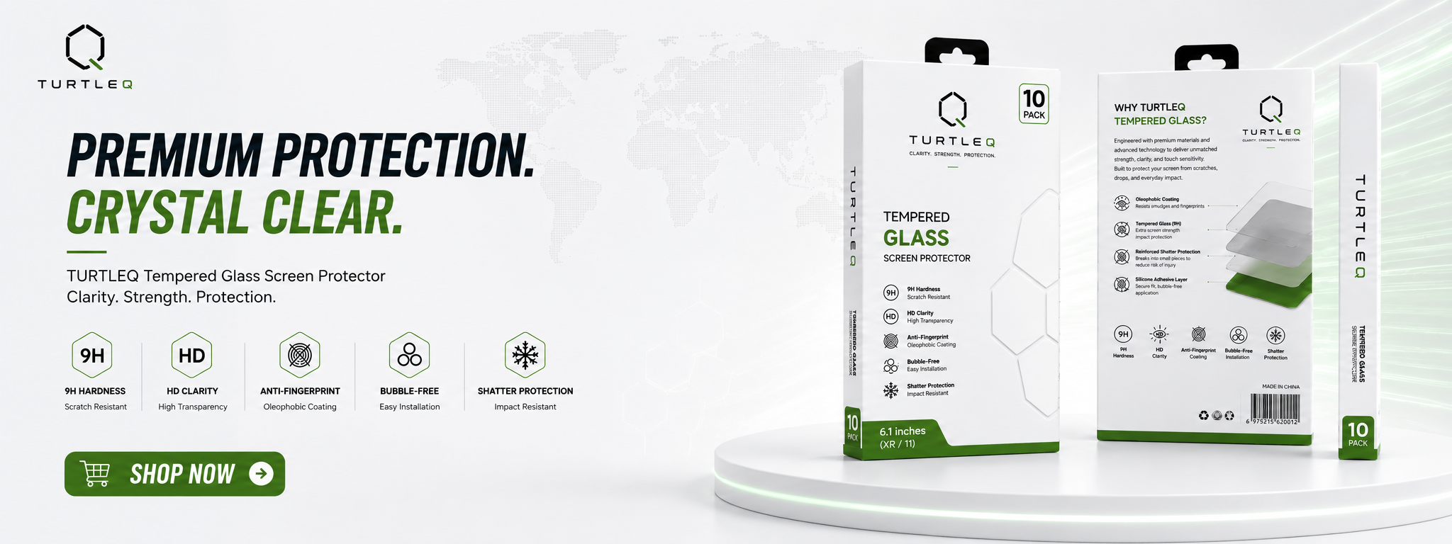 TurtleQ — Crystal Clear Protection